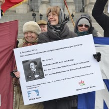 Karl Liebknecht Bundestag antimil 1