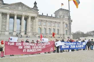 Karl Liebknecht Bundestag antimil
