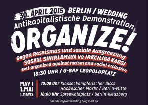 antikapdemo wedding 2015
