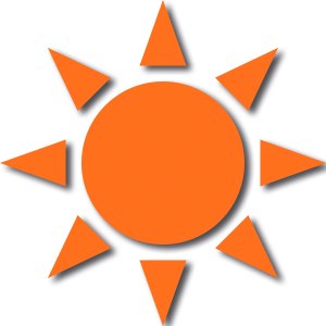 Wendlandsonne Orange ohne Outline