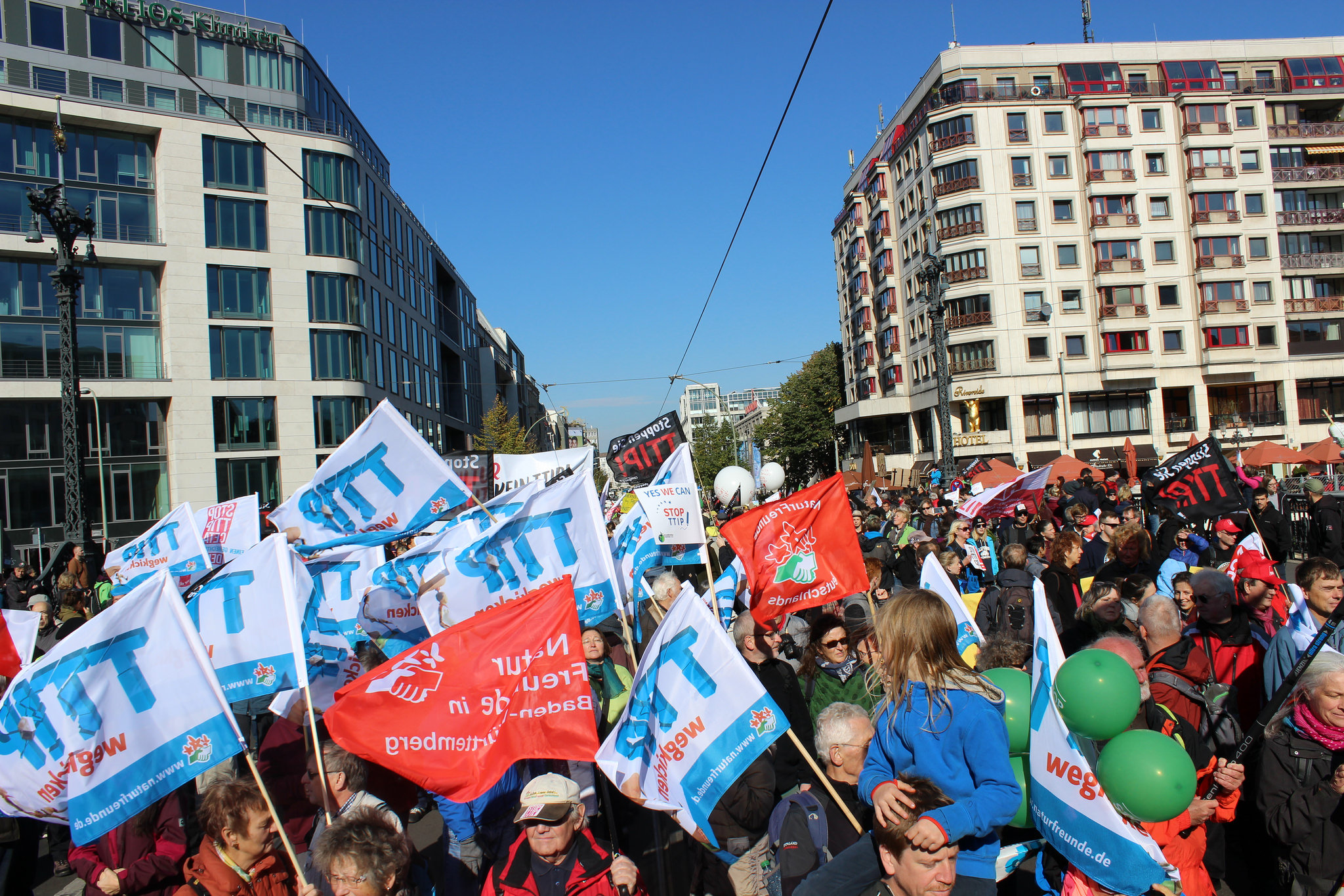 NaturFreunde TTIP Demo